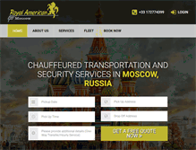 Tablet Screenshot of limoservicemoscow.com